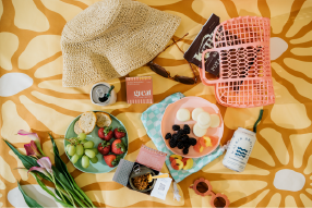 Smoked whitefish with garlic and shallot