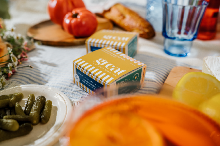 Smoked whitefish with lemon and dill