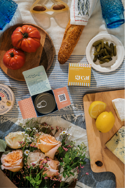 Smoked whitefish with lemon and dill