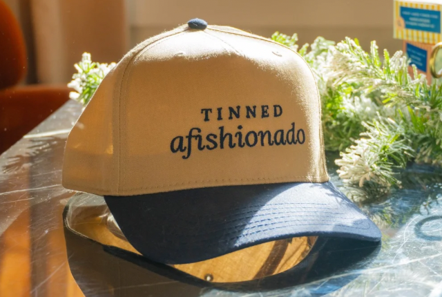 “Tinned Afishionado” Baseball Cap