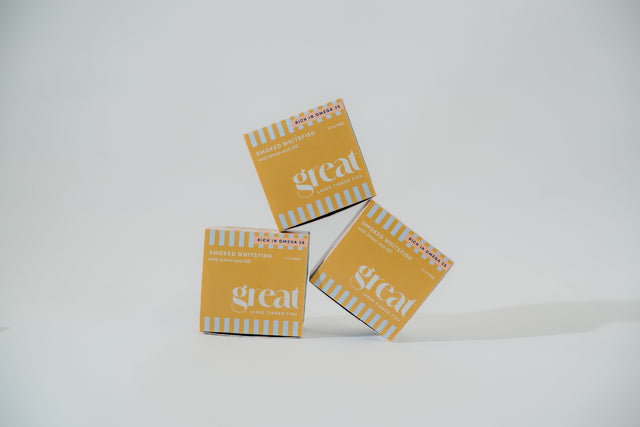 Three pack | Smoked whitefish with lemon and dill