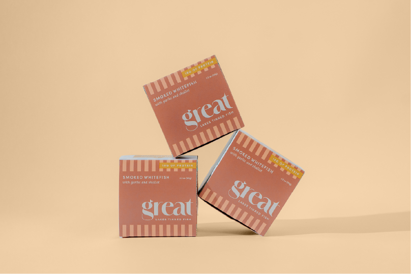 Three pack | Smoked whitefish with garlic and shallot