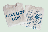 Lakeside Dips Crewneck Sweater