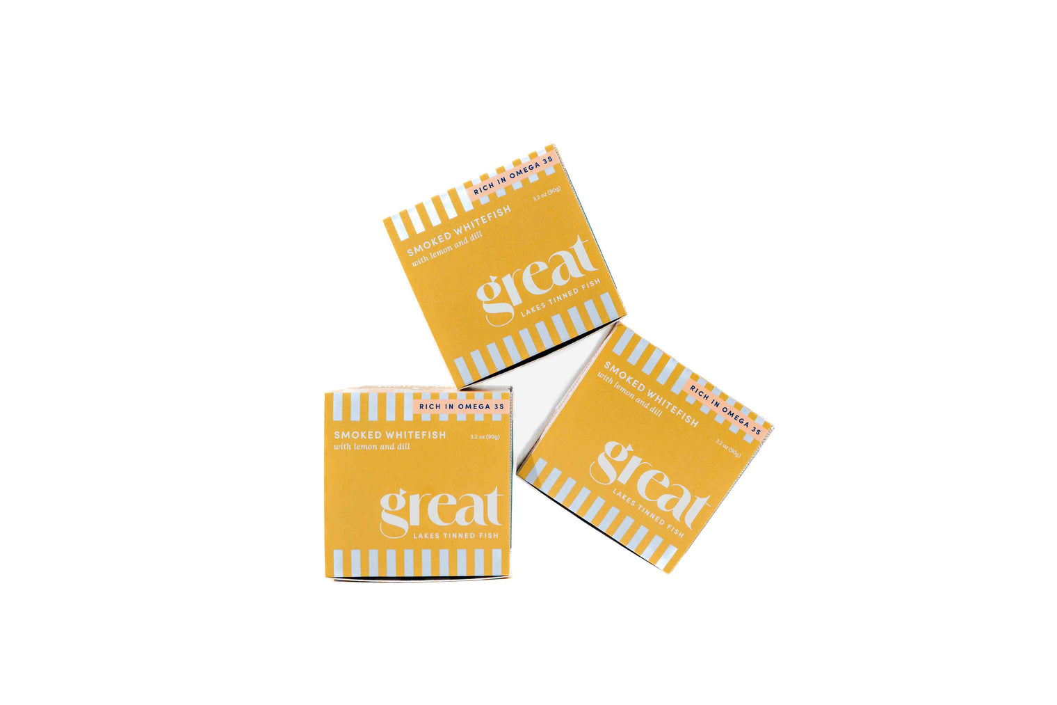 Three pack | Smoked whitefish with lemon and dill