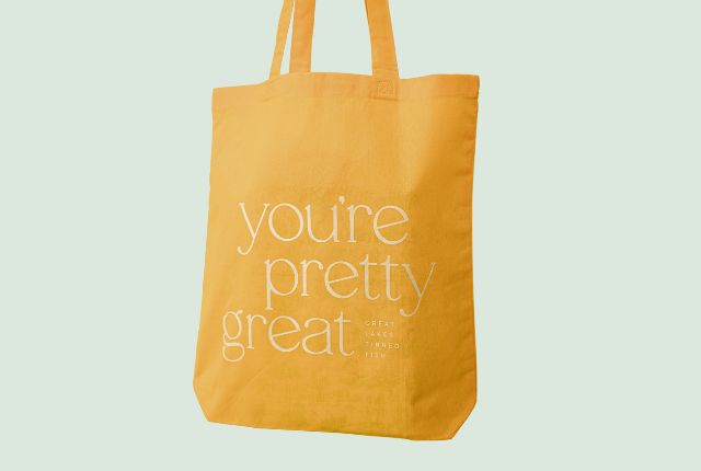 "You're Pretty Great" Tote