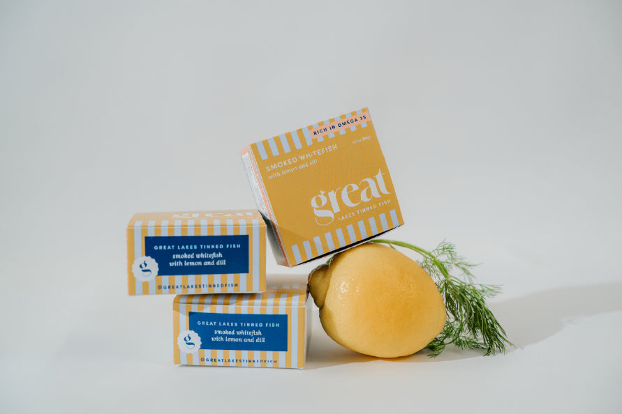 Three pack | Smoked whitefish with lemon and dill