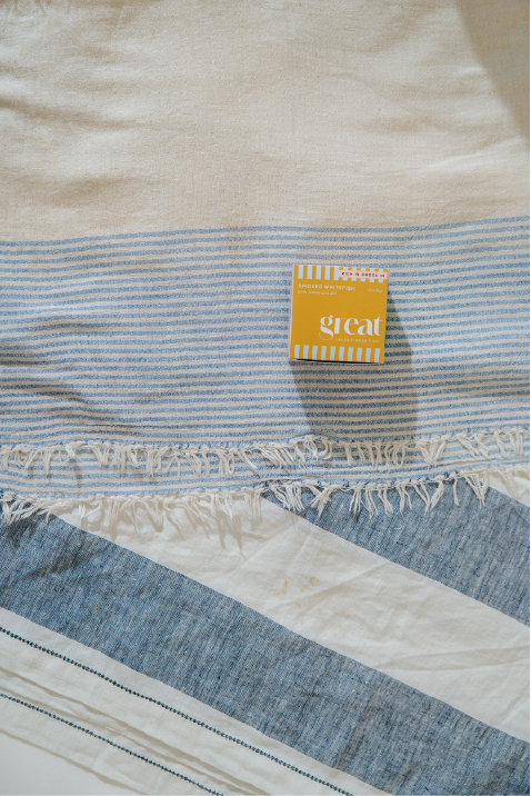 Smoked whitefish with lemon and dill